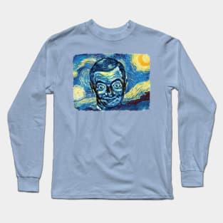 Mr. Bean Van Gogh Style Long Sleeve T-Shirt